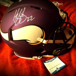 Autographed Riddell Speed Authentic Helmet